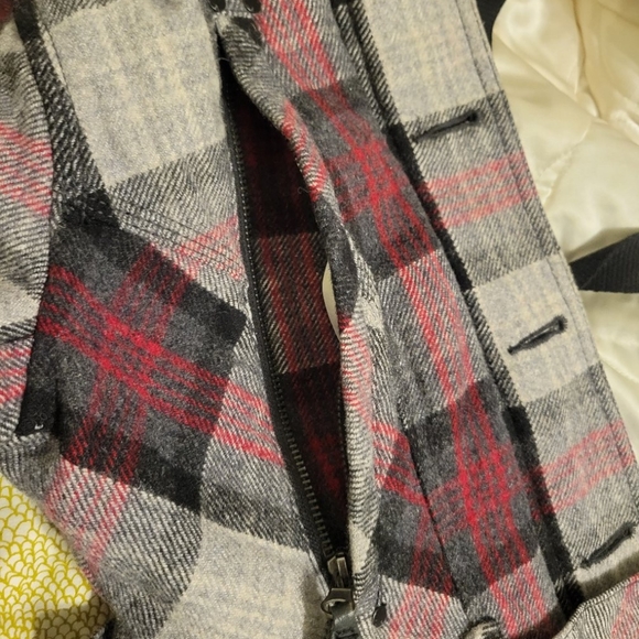 T5S 555Soul Triple 5 Soul Womans Plaid Winter Coat - Picture 8 of 8